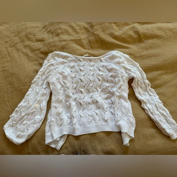 Sézane Marthe Jumper in Ecru (Size S) - Picture 5 of 9